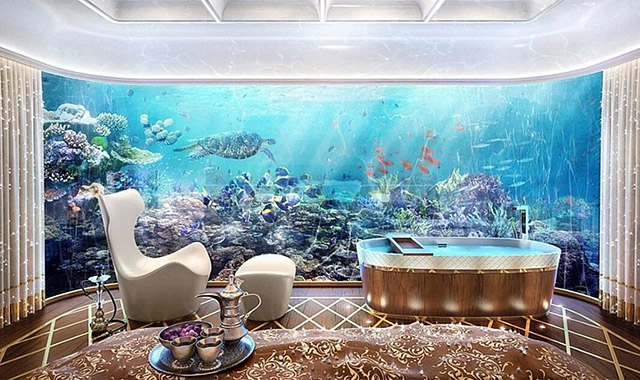 بالصور: فلل فرس البحر البحر الجديدة في دبي